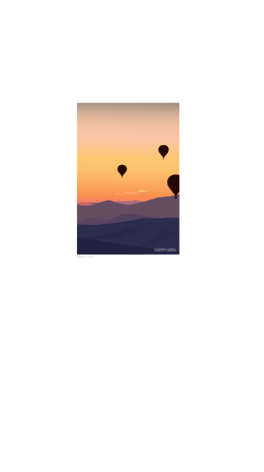 Balloons at sunrise